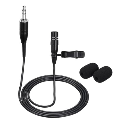 MECCANIXITY Lavalier Lapel Microphone, Standard 3.5mm TRS Plug Condenser Collar Microphone 1m Wired Unidirectional Condense Mini Lapel Mic for Presenters Musicians Actors - style: Standard 3.5mm TRS Plug