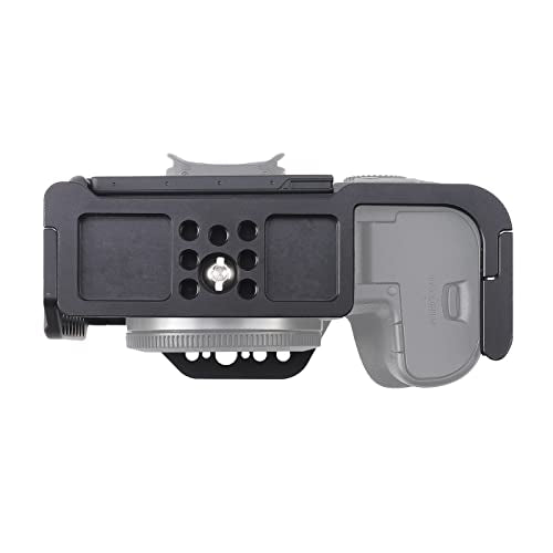 Hersmay EOS R6 II / R6 III Camera Cage with Top Handle for Canon EOS R6 Mark II, R6 Mark III Mirrorless Camera Aluminum Alloy Film Movie Making Camera Video Cage with Shoe Mount - size: For Canon EOS R6II/III