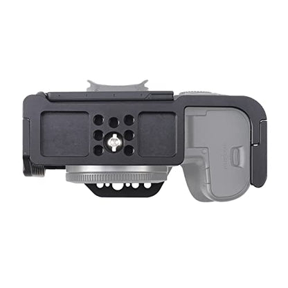 Hersmay EOS R6 II / R6 III Camera Cage with Top Handle for Canon EOS R6 Mark II, R6 Mark III Mirrorless Camera Aluminum Alloy Film Movie Making Camera Video Cage with Shoe Mount - size: For Canon EOS R6II/III
