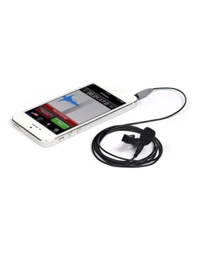 Rode SmartLav+ Lavalier Microphone for Smartphones,Black