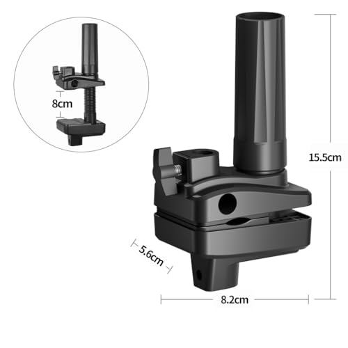 Microphone Stand Desk Clamp Replacement Professional Mic Stand Table Mount Clamp C Clip for Boom Arm Scissor Mic Stands Suspension Scissor Arm Camera Mount Overhead Articulating Phone Arm Stand