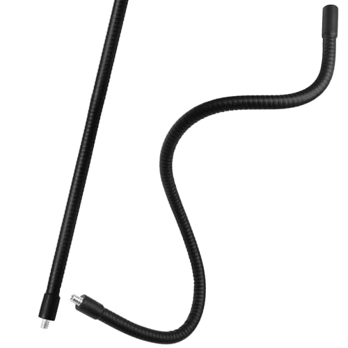 20" Gooseneck Tube Extension Holder, 2 PCS 1/4"-20 Female to Male | Female to Male Thread, Metal Universal Hose, Flexible Arm, For Phone Action Camera Microphone - size: 20 Inch