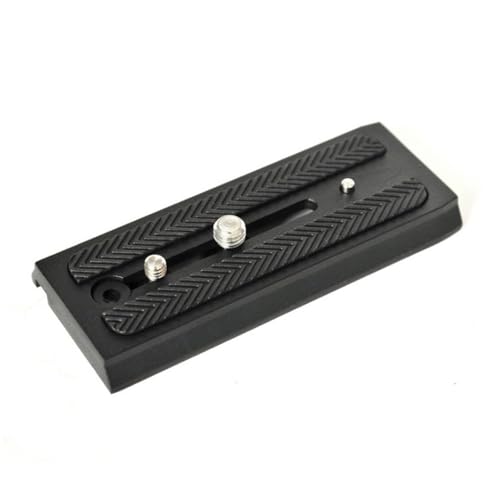 501PL 120MM Long Quick Release Plate For Manfrotto 501PL, 503, 701HDV- RC5 System Replacement (#3433PL)- Compatible with 501/503/577/701 NG Tripod Heads, With 1/4"-20 & 3/8"-16 D-Ring Screw - color: Long Version (120mm)