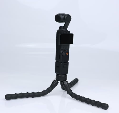 Mini Tripod Flexible Desktop Stand Compact Tripod Compatible with DJI Pocket 3, Action Camera, GoPro Hero, Insta360 X5 X3 X4