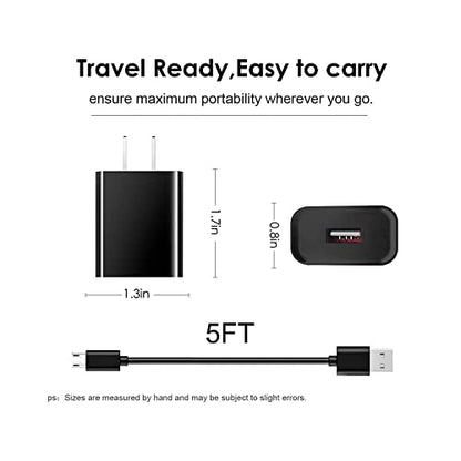 Charger Compatible with SimpliSafe Outdoor Camera Battery and Simplisafe Outdoor Camera & Outdoor Security Camera Series 2, Charger 5ft Charging Cable Power Cable for SimpliSafe Battery