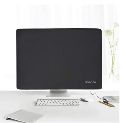 MOSISO Monitor Dust Cover 19,19.5,20,20.5,21 inch Anti-Static Dustproof LCD/LED/HD Panel Case Computer Screen Protective Sleeve Compatible with iMac 21.5 inch,19-21 inch PC,Desktop and TV, Black - color: Black, size: 19-21 inch