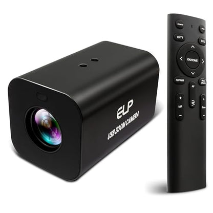 HDMI 12X Zoom USB Camera 4K Autofocus 60FPS High Speed Webcam USB HDMI Simultaneous Output PC Camera Manual Zoom Remote Control for TV Projector Video Conferencing Church Streaming