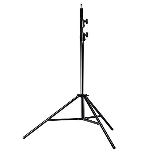 NEEWER Pro 9feet/260cm Spring Loaded Heavy Duty Photo Studio Light Stand with 1/4" Screw & 5/8 Stud for Video, Portrait and Photography Lighting - style: 260cm/1-Pack