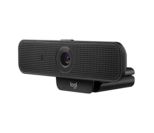 Logitech C925-e Webcam with HD Video and Built-In Stereo Microphones - Black