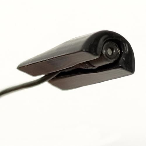 URSA MiniMount. Slim, Low-Profile and Made from Hardened Plastic. Hand-Finished for Smoothness. Includes 5X Hypoallergenic MiniMount Stickies (Black, Sennheiser MKE1) - color: Black, size: Sennheiser MKE1