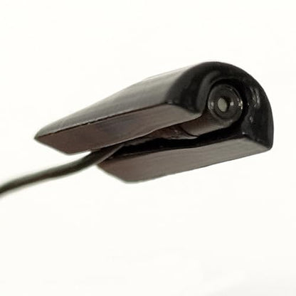 URSA MiniMount. Slim, Low-Profile and Made from Hardened Plastic. Hand-Finished for Smoothness. Includes 5X Hypoallergenic MiniMount Stickies (Black, Sennheiser MKE1) - color: Black, size: Sennheiser MKE1