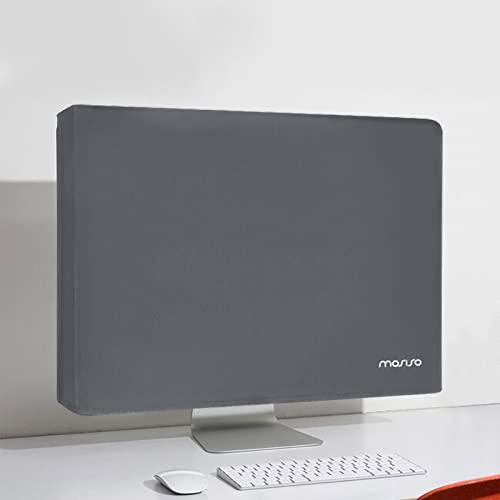 MOSISO Monitor Dust Cover 26, 27, 28, 29 inch Anti-Static Dustproof LCD/LED/HD Panel Case Computer Screen Protective Sleeve Compatible with iMac 27 inch, 26-29 inch PC, Desktop and TV, Space Gray - color: Space Gray, size: 26-29 inch