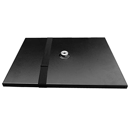 Laptop Projector Tray Holder, Laptop Notebook Projector Tripod Stand Plat-Form Pallet for 1/4' Screw Tripod Stand Mount(Size:24x34cm)