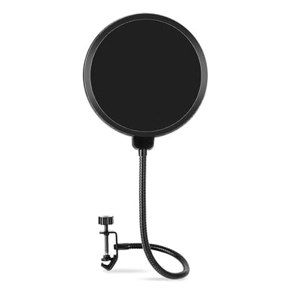 Audio-Technica AT2020USB-X Cardioid Condenser USB Microphone with Microphone Arm + Wind Screen Pop Filter + Cleaning Cloth (4 Items) - style: USB Microphone + Arm & Pop Filter