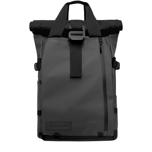 WANDRD PRVKE 31L Photography Bundle: Weather-Resistant Travel & Camera Backpack with Laptop Sleeve, Quick Side Access, Clamshell Opening – Ideal Photography & Travel Bag (Black) - color: Black, size: PRVKE 31L, style: Photography Bundle