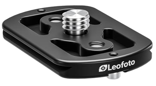 Leofoto P Series QR Base Plates, Quick Link Head Base, Anti-Twist Screws, Arca Compatible (P-BV10) - size: P-BV10