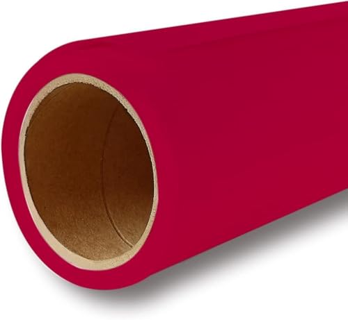 Yizhily Seamless Paper Background for Photography Photo Studio Backdrop Roll(107" x36' Flame) - color: Flame