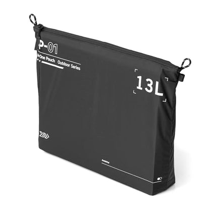 AMBITFUL AP-01 Water-Resistant Organizer Pouch, Ultra-Light Travel Storage Bag for Camera Accessories, Cables, Toiletries and Outdoor Gear (XL（13L）) - size: XL（13L）