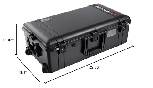 Pelican Air 1615 Travel Case - Suitcase Luggage (Black) - color: Black, size: 1615 Travel Case
