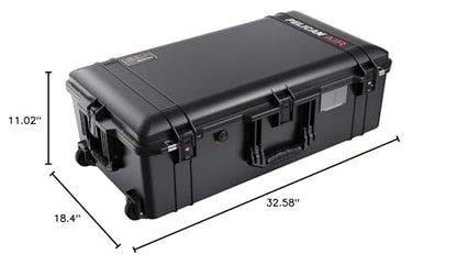 Pelican Air 1615 Travel Case - Suitcase Luggage (Black) - color: Black, size: 1615 Travel Case