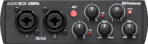 PreSonus AudioBox 96 25th Anniversary USB Audio Interface - size: AudioBox USB 96 (Interface Only)