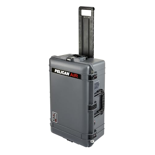 Pelican Air 1595 Travel Case - Large Hard Case Luggage - Suitcase with Wheels (Gray) - color: Gray, size: 1595 Travel Case