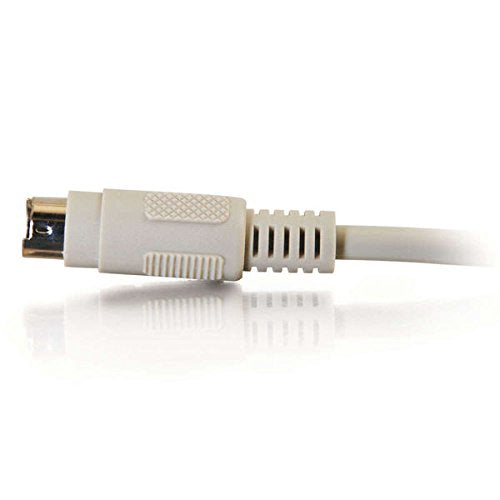 Legrand - C2G Keyboard Cord for Keyboard/Mouse Cable, Beige Mouse Cord, Round Male to Male Keyboard Cable 1 Count, C2G 02692 - size: 1 Count (Pack of 1), style: Keyboard Mouse Cable 6 Feet