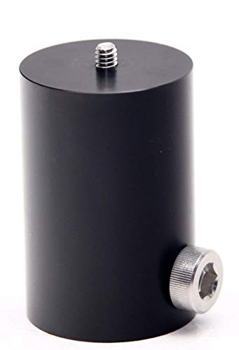 Glide Gear SPA 100 Adapter – Convert Speaker Stand to Tripod – 1/4-20 Mount, 1.41" Diameter, Ball/Fluid Head Compatible, Aluminum Build - size: SPA 100