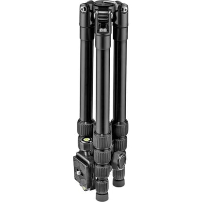 Manfrotto Element Traveller Small Aluminum 5-Section Tripod Kit with Ball Head - color: Black, size: Element Small 56.3"