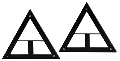 Rockville RVSM1 Pair of Near-Field Studio Monitor Stands, Adjustable Height 33-45in, Heavy-Duty Steel, EVA Foam Padding, Vibration Reduction, for Home Studio Musicians and Audio Engineers
