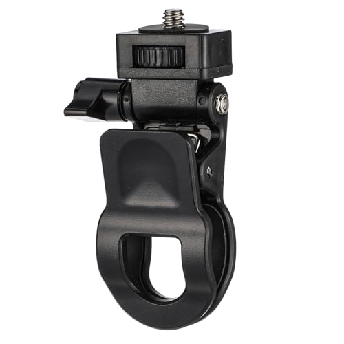 Monitor Camera Mount Clamp Clip, Ring Light Clip Adapter Replacement Screen LCD Display Top Fill Lightes-Flash Holder Webcam Stand Zoom Light Clips-on Part for Phone Tripod Tablet Video Live Stream - color: black