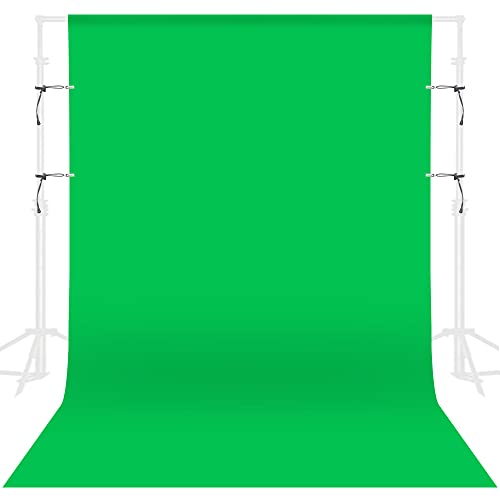 GFCC Green Screen Backdrop Background - 7x10FT Photography Backdrop Photo Background Screen for Video Recording Greenscreen Picture Photoshoot - color: Green, size: 7ftx10ft