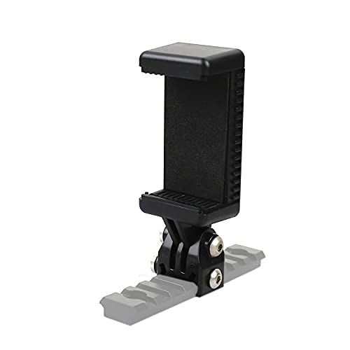 Smartphone 20mm Picatinny Rail Mount Adapter Holder for Rifle Shotgun Hunting Shooting Sports Video Recording
