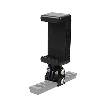 Smartphone 20mm Picatinny Rail Mount Adapter Holder for Rifle Shotgun Hunting Shooting Sports Video Recording