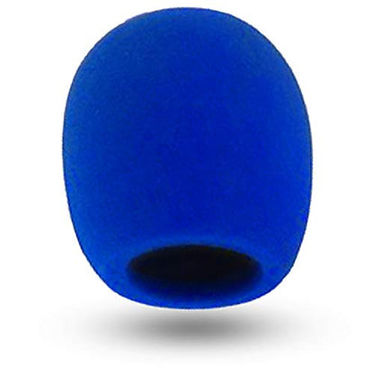 Microphone Windscreen, Ball Style (WS-1BL), Blue - color: Blue