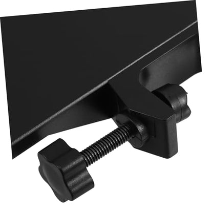 Angoily 4pcs Durable Multi Functional Desk Mount Tray for Microphone Xlr Cables and Sound Card Lightweight Gear Organizer for Recording Live Streaming and Daily Use