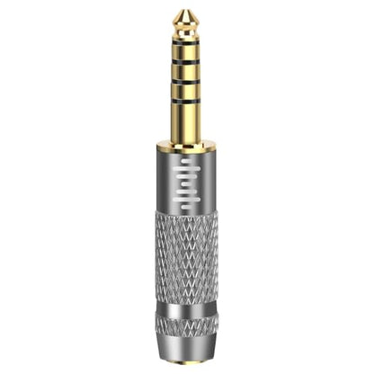 GEEKRIA 4.4mm Male to 2.5mm Balanced Female Headphones Adapter for 2.5mm 4-Pole Cable Connected to 4.4mm Player Device, Aluminum Alloy Conversion Audio Plug, Gold Plated - size: 2 inches X 0.36 (5 cm 0.92 cm)