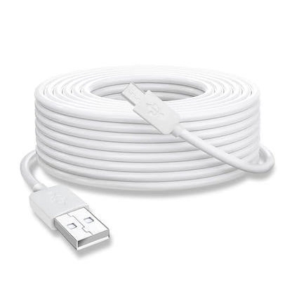 Super Long USB to USB Charging Cable for/Camera Long Wire 393.7in/590.55inch - size: length10m