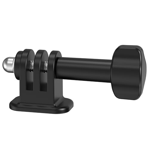 VRIG 1/4" Thread to GoPro-Adapter, Tripod Mount Action Camera Accessories Compatible with GoPro Hero 13 / Mission 1 Pro, DJI Osmo Action, Insta 360 Ace and More - style: 1/4 Thread to Gopro Adapter