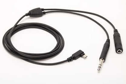 Wirenest® Aviation Audio Recording Adapter with USB-C Connector – Record Cockpit & ATC Audio, Single GA Plug to USB-C