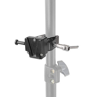 CAMVATE Crab Clamp+V-Lock Mount Quick Release Adapter for DSLR Camera Battery
