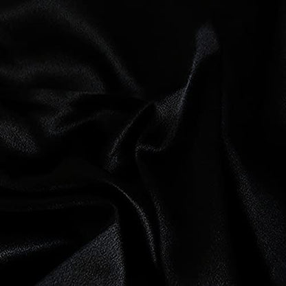 Satin Photography Background Silk, Glossy Fabric Cloth Backdrops for Goods, Crafts, Jewelry, Cosmetics, Food Photoshoot and Flat Lay (Black, 3.3×2.5ft/100×75cm) - color: Black, size: 100 × 75 cm