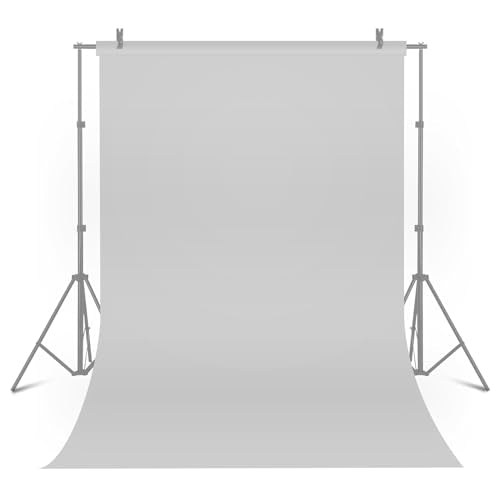 Meking 39.37x78.74 inch PVC Backdrop, Matte Grey Background for Photography Vinyl Backdrops for Product Photography,Portrait Shoots and Photo Studio - color: Matte Gray