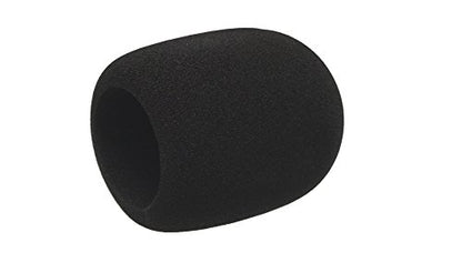 Tetra-Teknica Extra Extra Large Foam Windscreen for MXL GENESIS, Audio Technica, and Other Large Microphones, Color Black