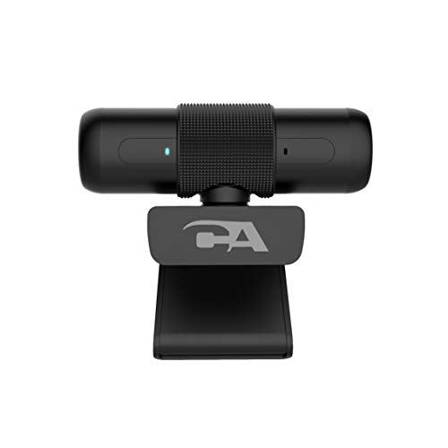 Cyber Acoustics CA Essential Webcam 1080HD-AF – USB Webcam with Microphone for Desktop or Notebooks, 1080p Webcam, HD Auto-Focus and Light Correction, Omni-Directional Microphone (WC-2000) - size: WC-2000