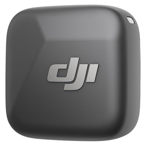 DJI Mic Mini Transmitter (Infinity Black), Ultralight, Wireless Lavalier Microphone for DJI Action 5 Pro/Osmo Pocket 3, Noise Cancelling, Wireless Microphone for Camera/iPhone/Android, Vlog, Streaming - style: Mic Mini Transmitter (Infinity Black)
