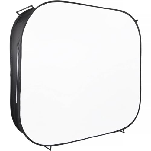 Glow HiGlow 5 x 7 ft Illuminated White Background & Rear Softbox, 2-in-1 Free-Standing Collapsible Photography Backdrop, Removable Fabric Panel, Carry Bag, 1-Year Limited Warranty - size: 5 x 7 ft