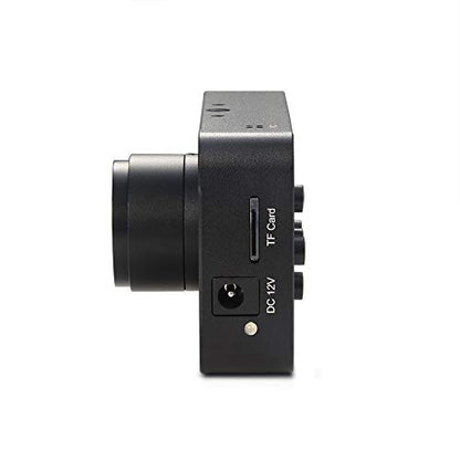 MOKOSE 12MP HDMI Camera 1080P USB HD Streaming Webcam, Recording 4K@30FPS Industry C/CS-Mount Camera with 3.2mm No Distortion Manual Lens