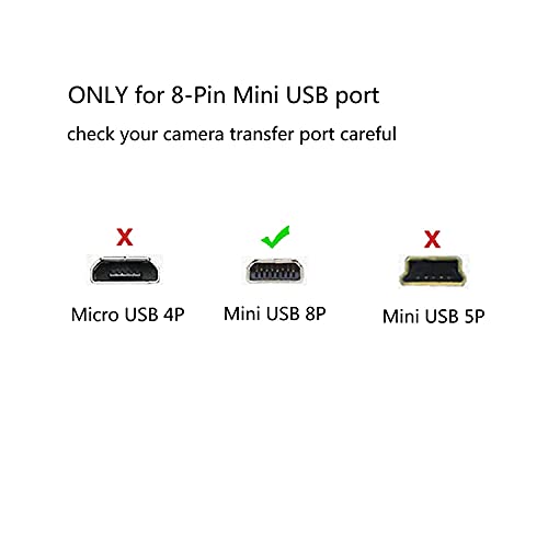 Replacement USB Camera Transfer Data Sync Cable Cord for Sony Cybershot Camera DSC-H300 DSC-W800 DSC-W370 DSC-H200