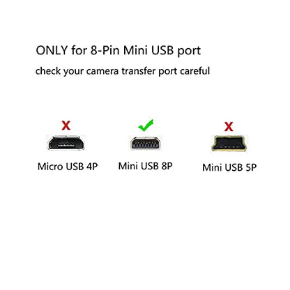 Replacement USB Camera Transfer Data Sync Cable Cord for Sony Cybershot Camera DSC-H300 DSC-W800 DSC-W370 DSC-H200